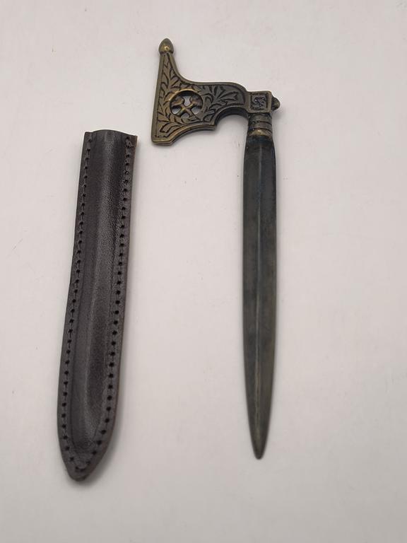 Nożyk do listów z motywem górniczym