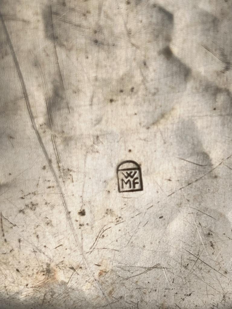 Zestaw szklanek w koszyczkach, z podstawkami - WMF, Niemcy