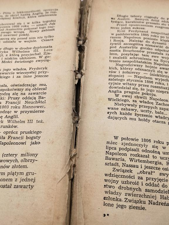 Książka "Napoleon" Eugeniusz Tarle, 1946r.