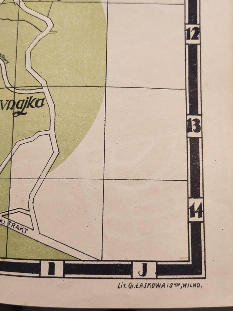 Wilno - Plan miasta i Informator - Kresy wschodnie