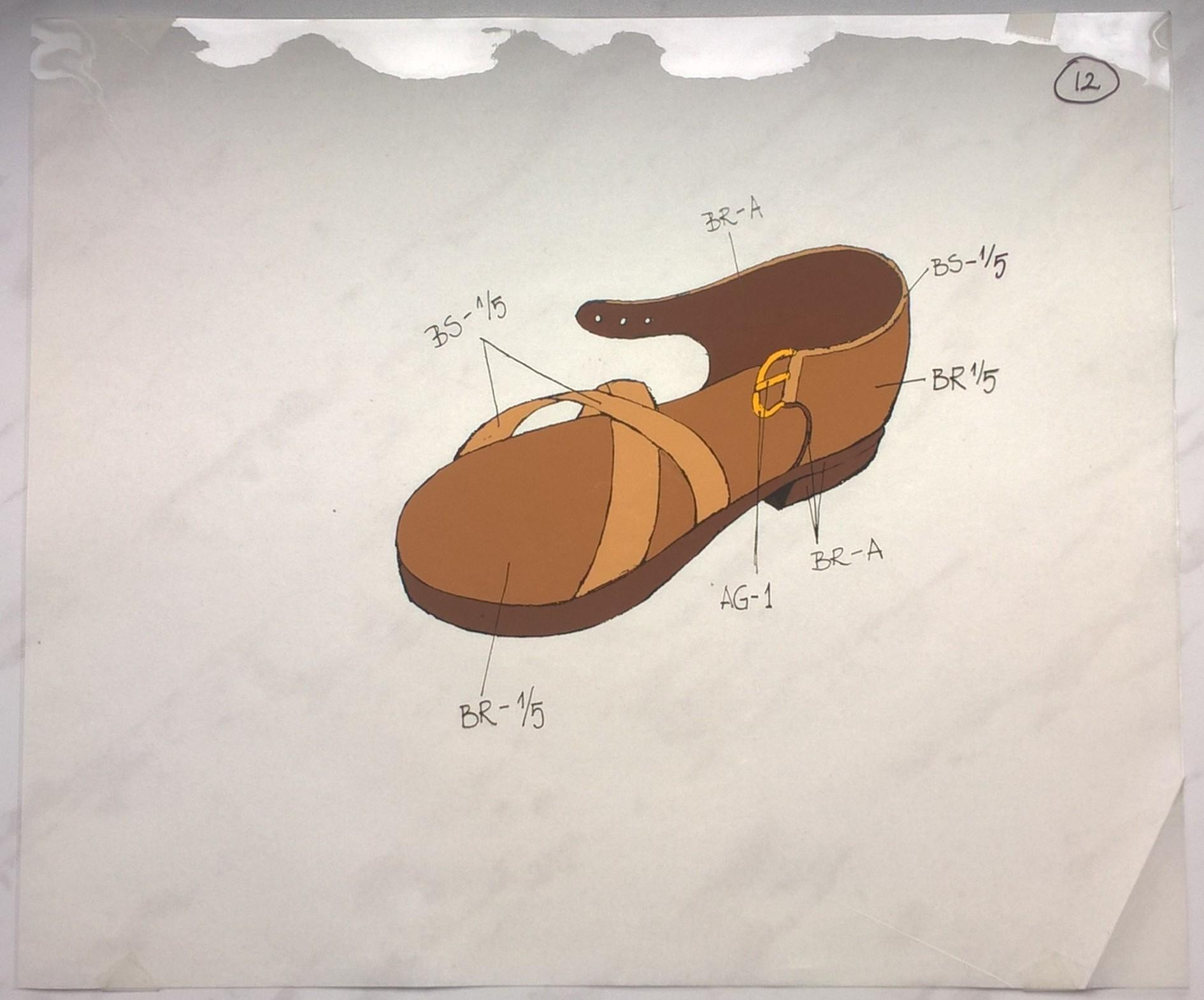 Folia animacyjna z bajki ROBINSON CRUSOE – But