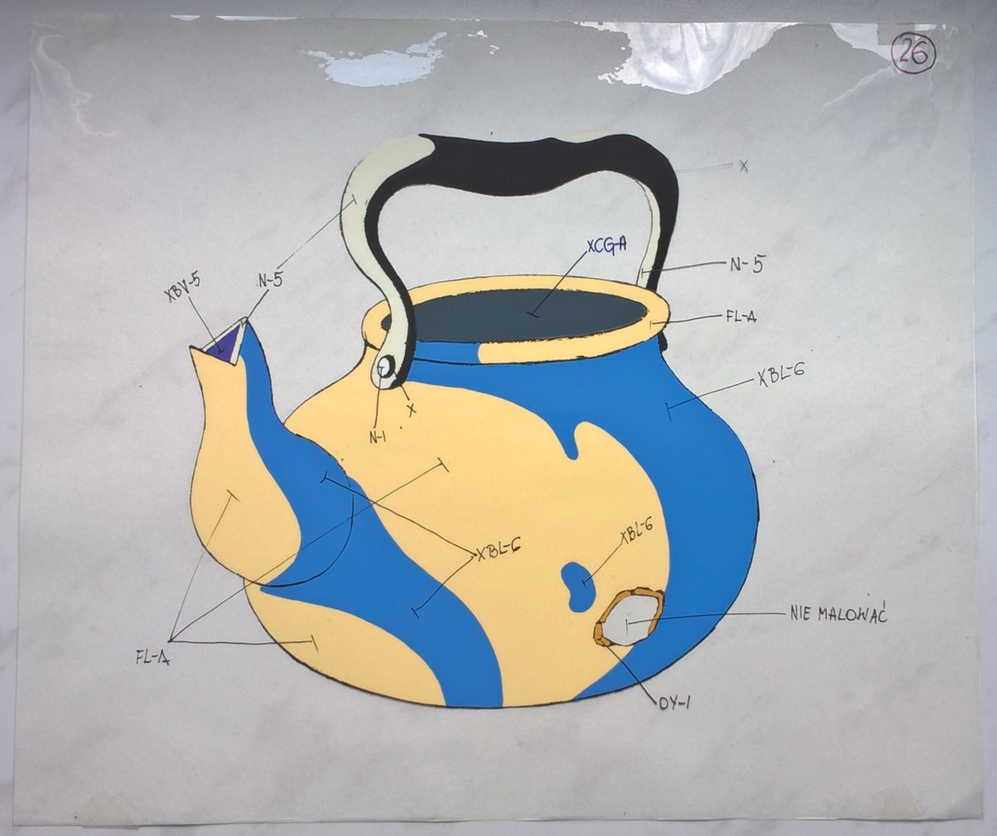 Folia animacyjna z bajki ROBINSON CRUSOE – Czajnik