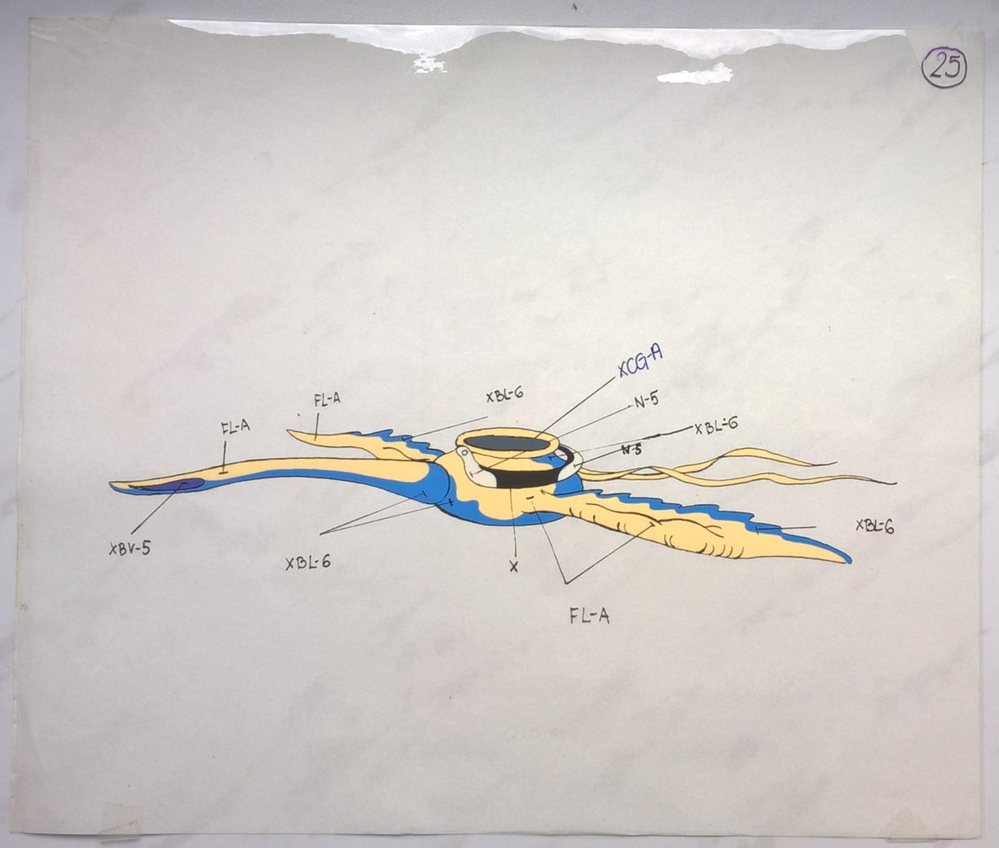 Folia animacyjna z bajki ROBINSON CRUSOE