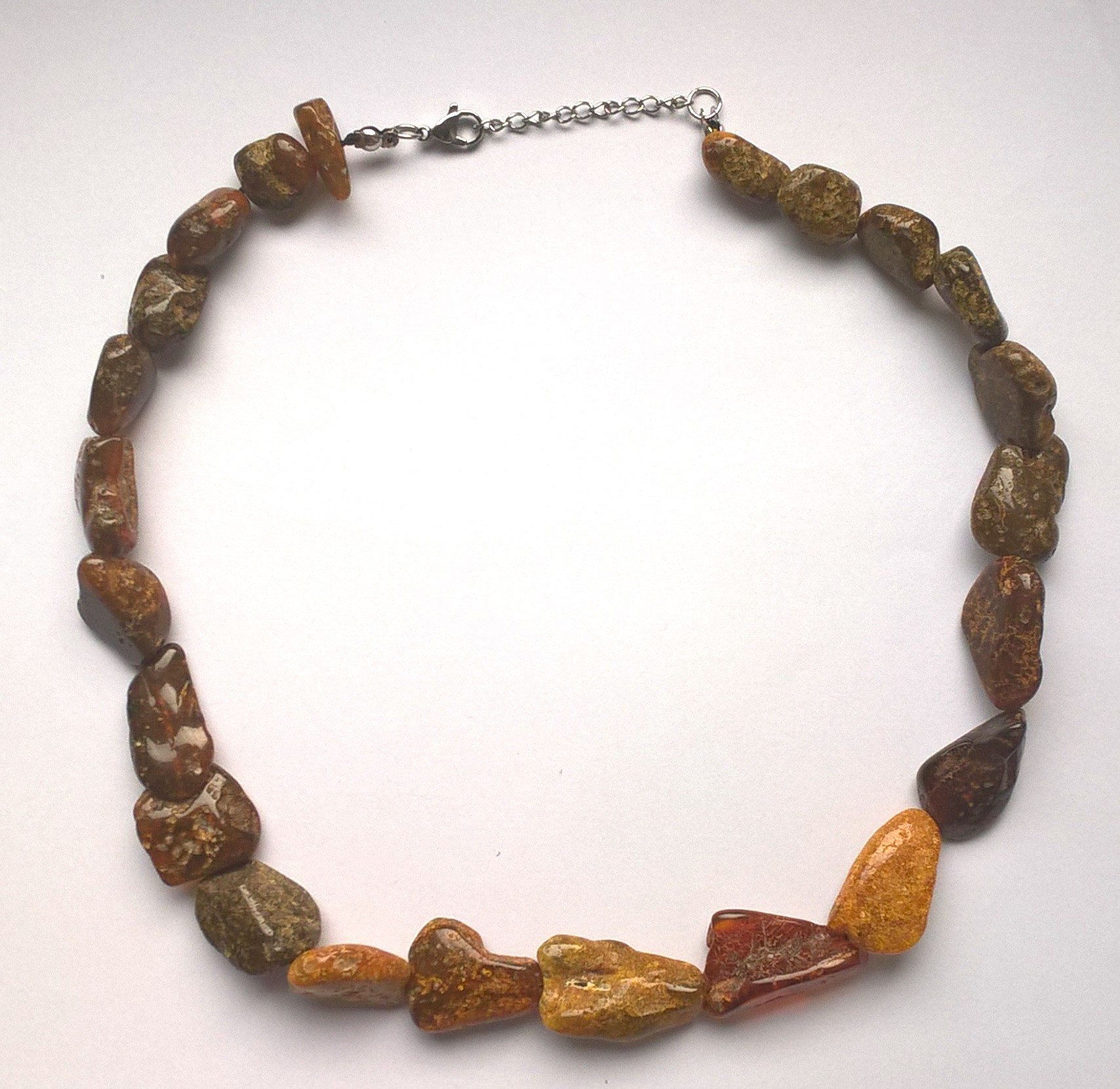 Naszyjnik bursztynowy