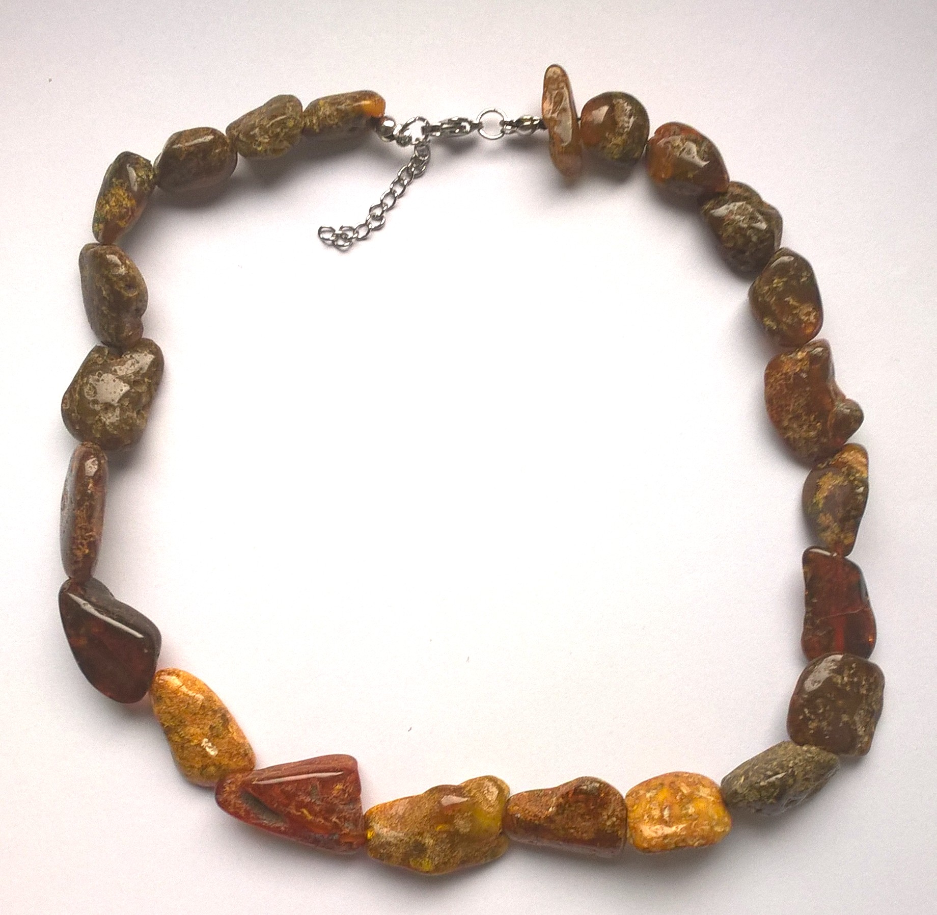 Naszyjnik bursztynowy