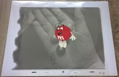 Oryginalna folia animacyjna z reklamy M&M [A-20]