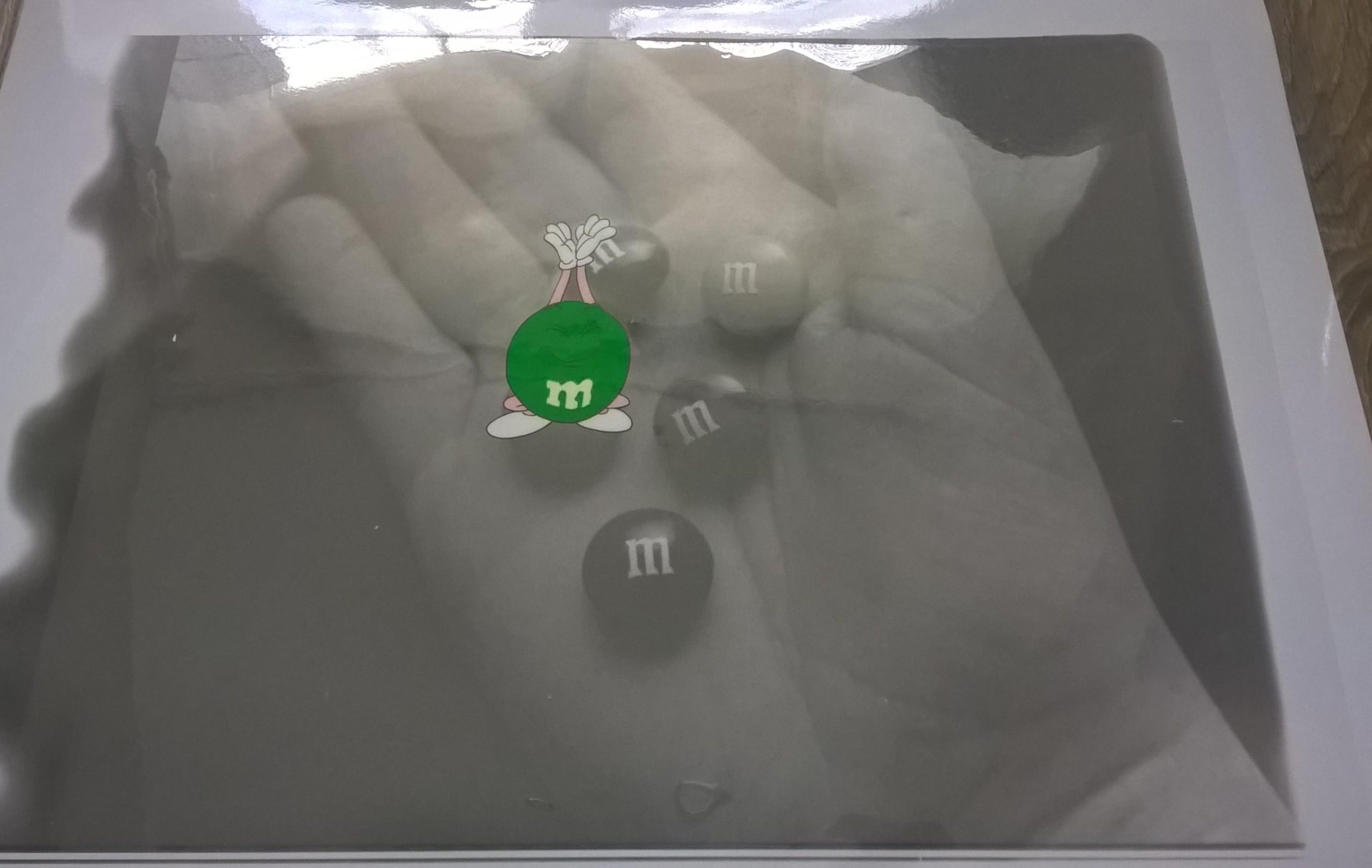 Oryginalna folia animacyjna z reklamy M&M [A-19]