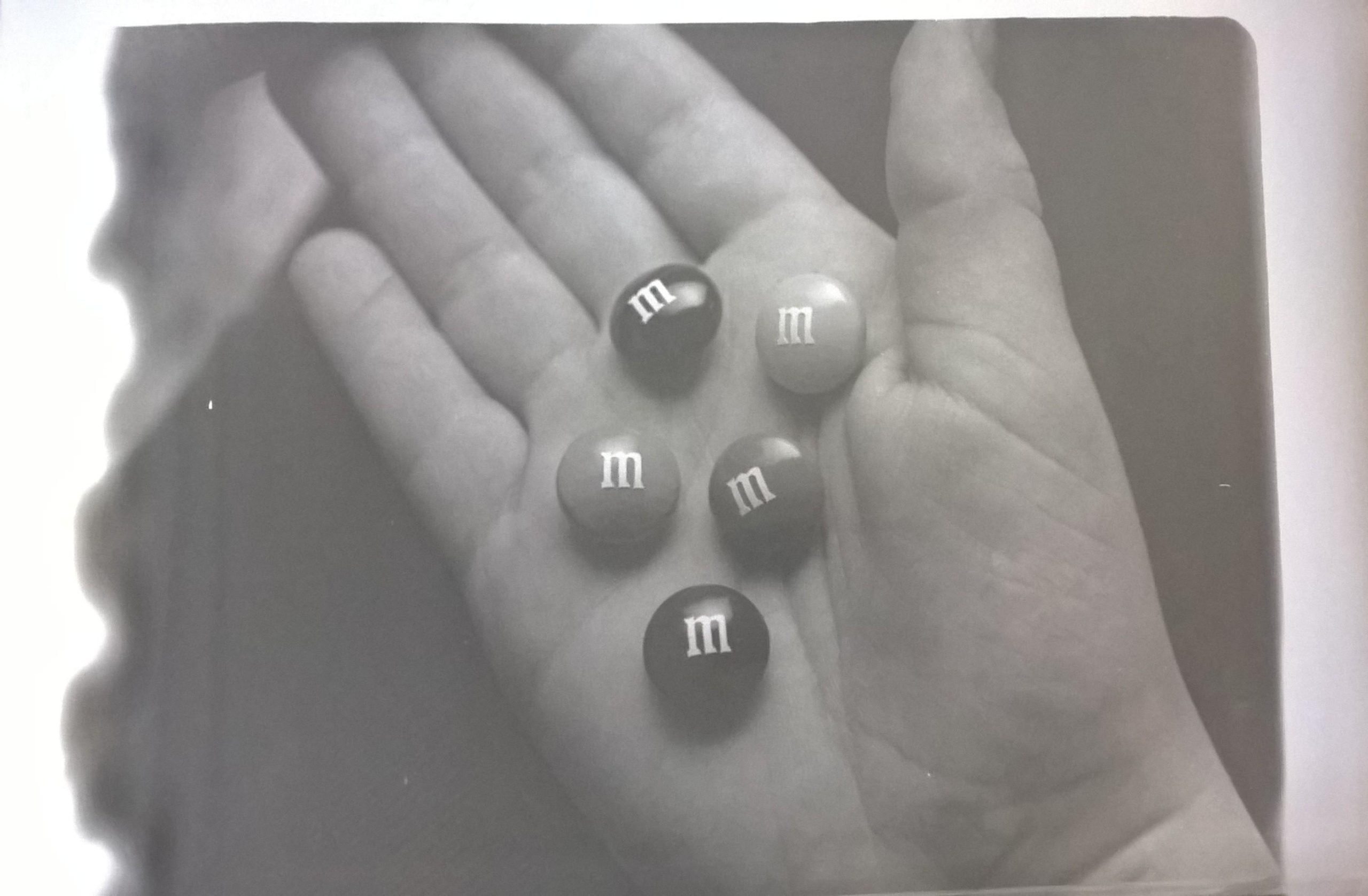 Oryginalna folia animacyjna z reklamy M&M [A-19]