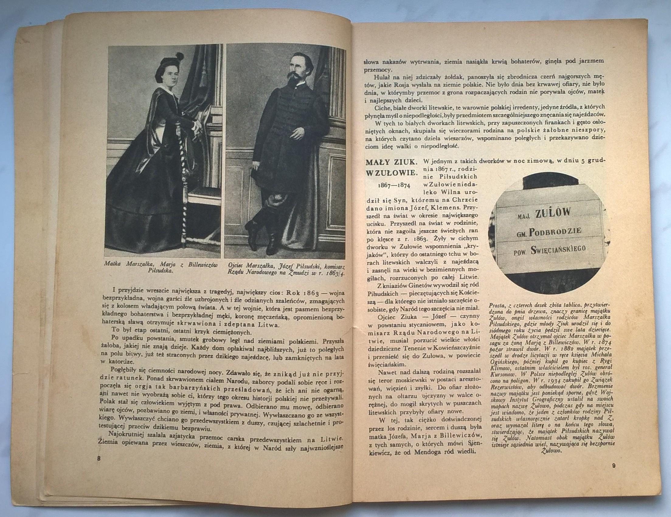 Książka "Józef Piłsudski 1867-1935" - 1935 r.