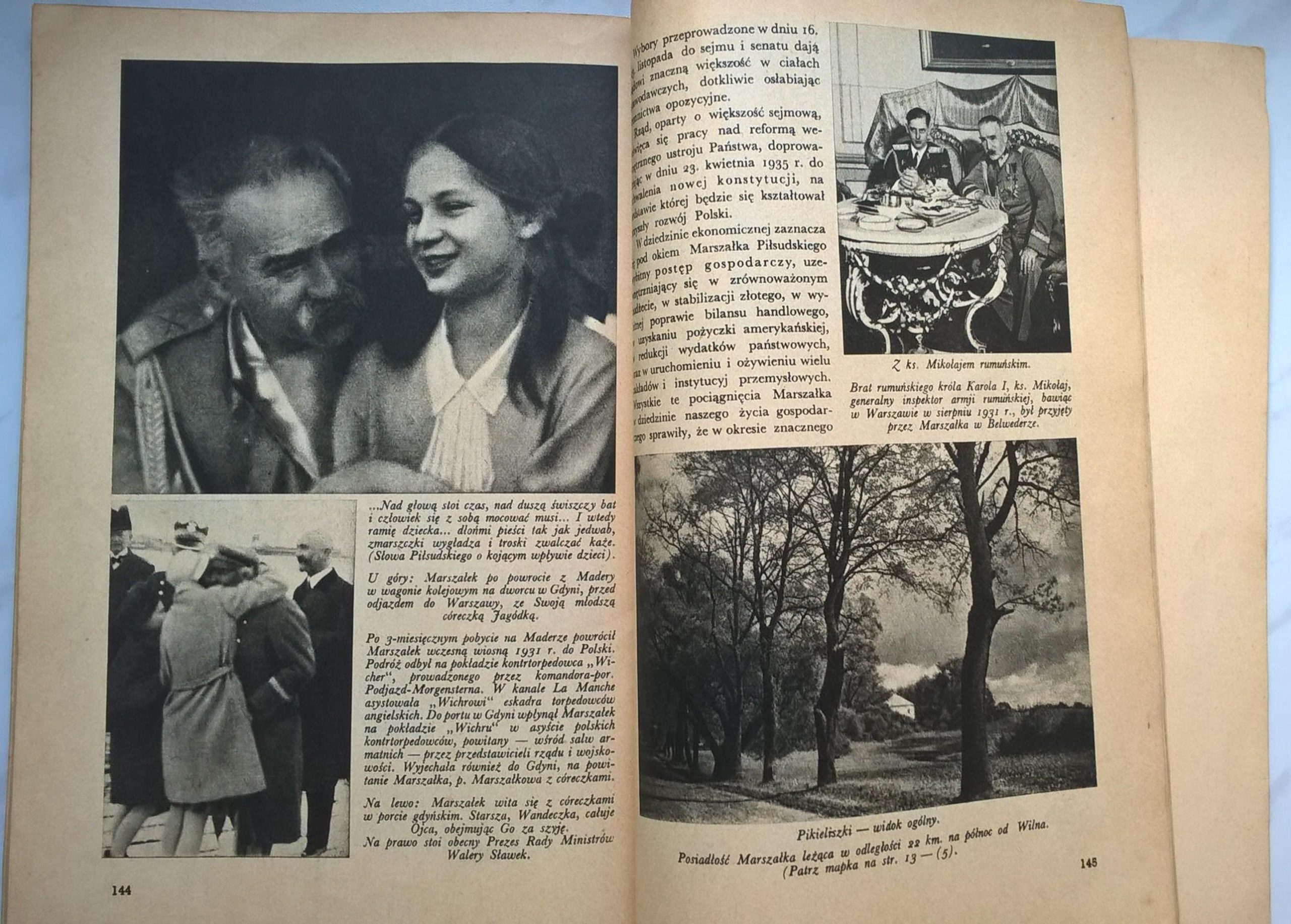 Książka "Józef Piłsudski 1867-1935" - 1935 r.