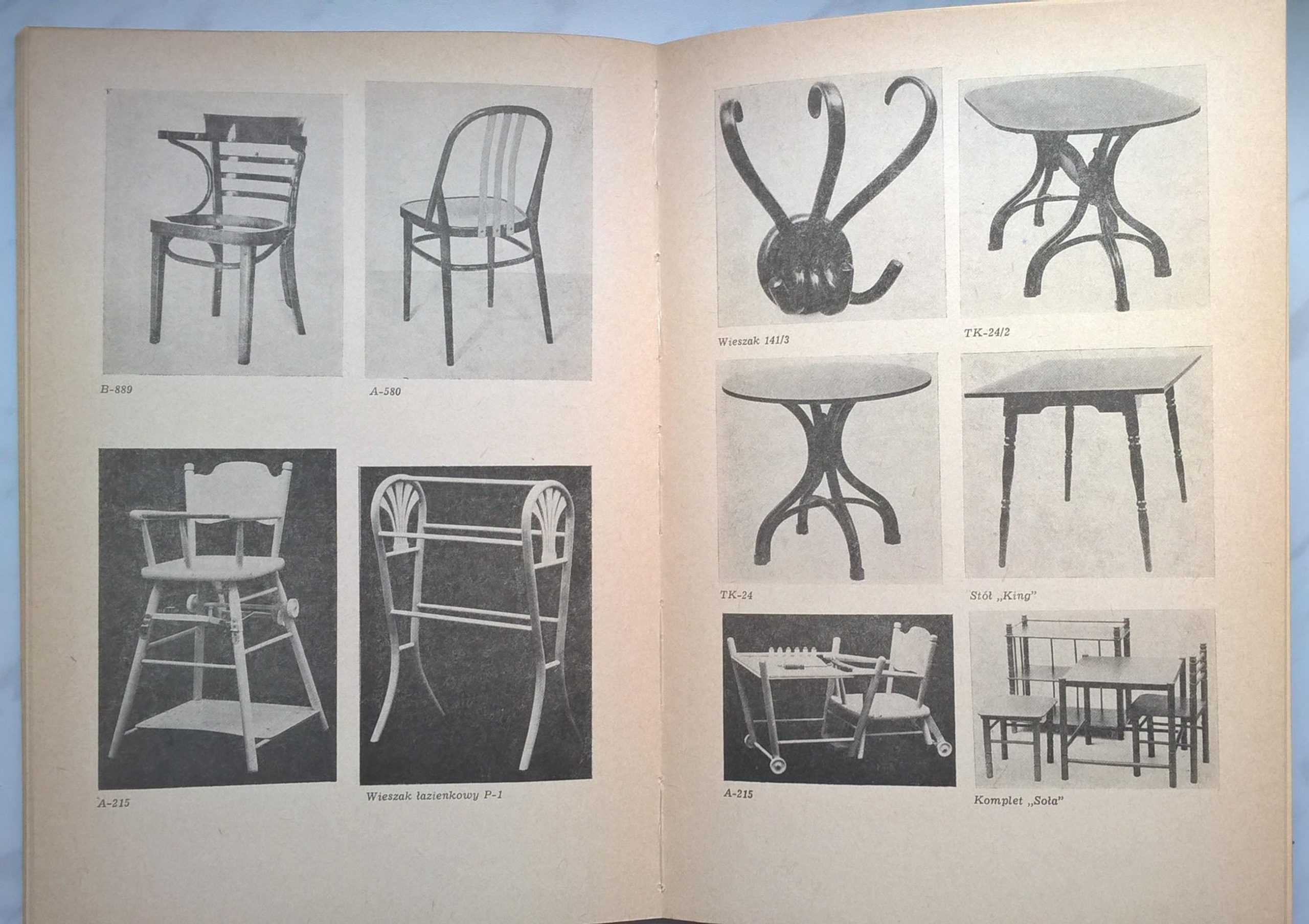 Książka "100 lat Fabryk Mebli Giętych w Jasienicy" 1985 r.