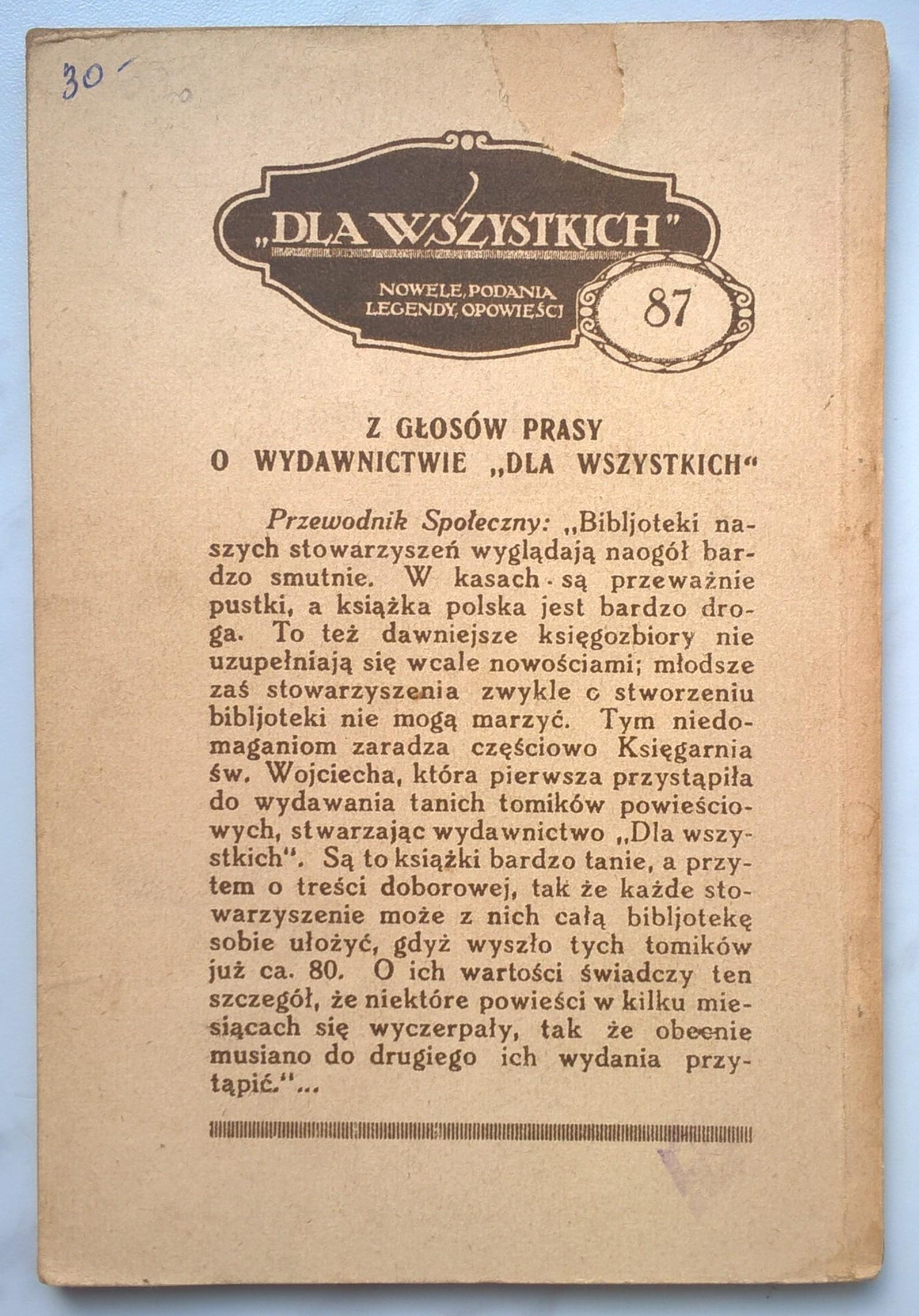 Książka "Świat na szybie okiennej" Bolesław Oskard