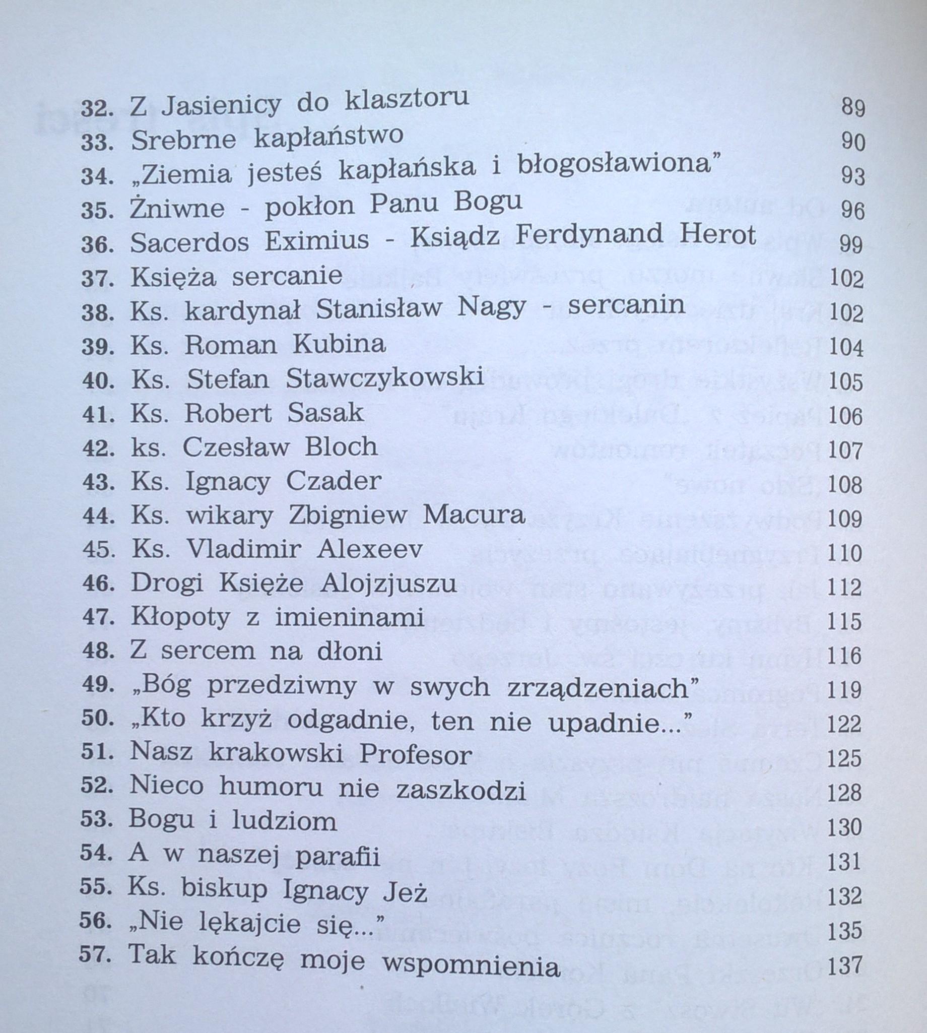Książka "Reflektorem przez ..." Ks. Alojzy Oleksik - Jasienica, 2005 r.