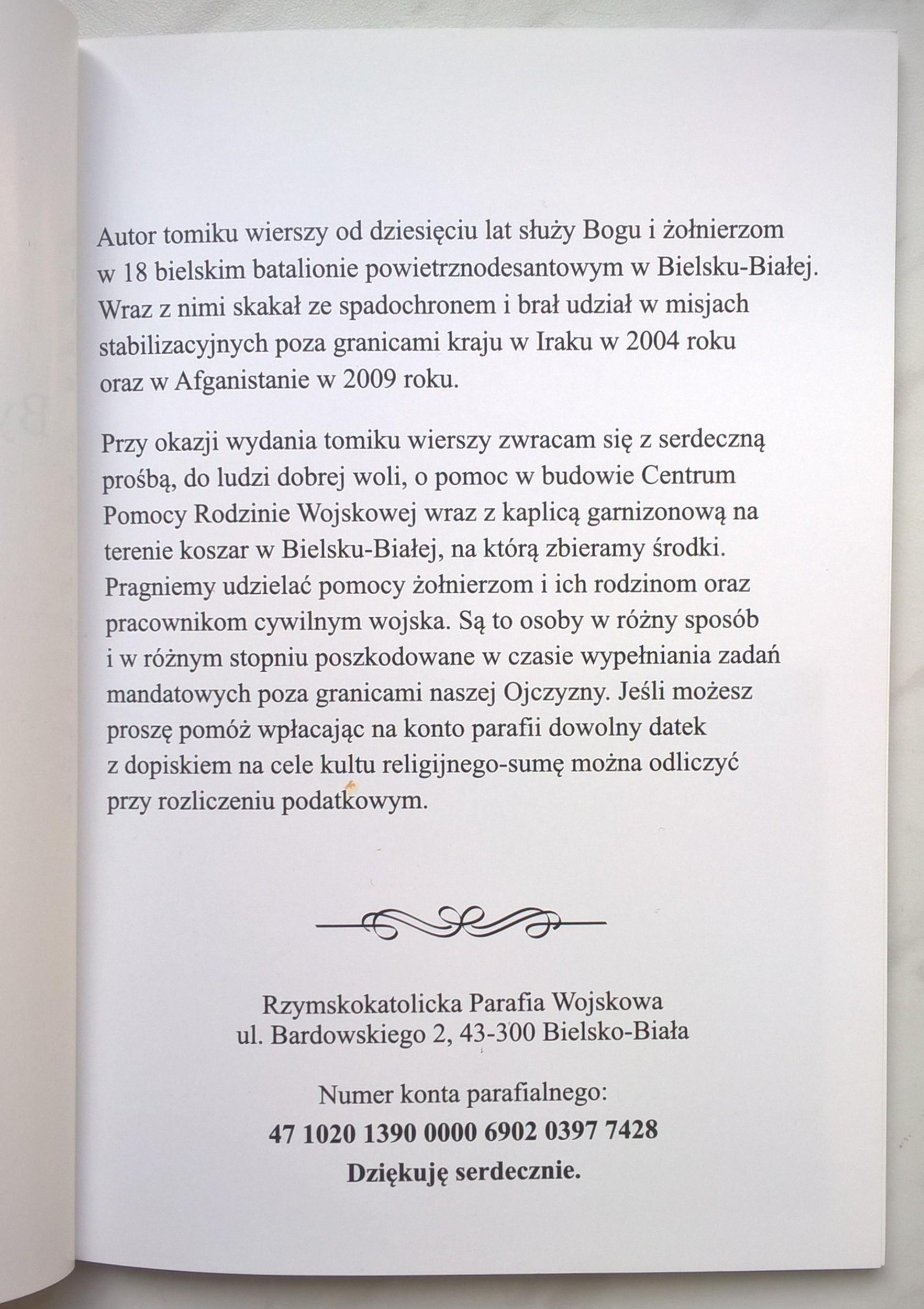 Książka "Bóg ukrył się By człowiek mógł wierzyć" ks. Mariusz Tołwiński - z dedykacją autora