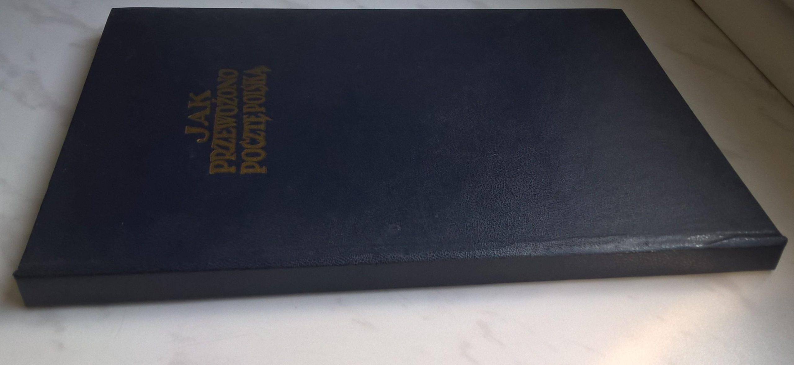 Książka "Jak przewożono pocztę polską w dawnych czasach" Włodzimierz Polański, 1925 r. - reprint 1985 r.