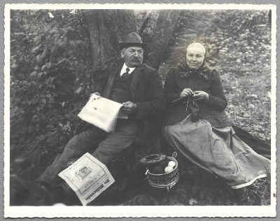 Zdjęcie - Józef Grycz z żoną, Cieszyn