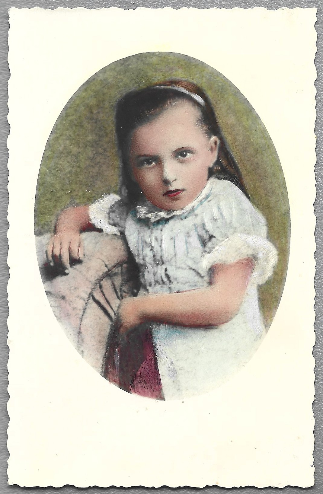 Zdjęcie pocztówkowe dziewczynki