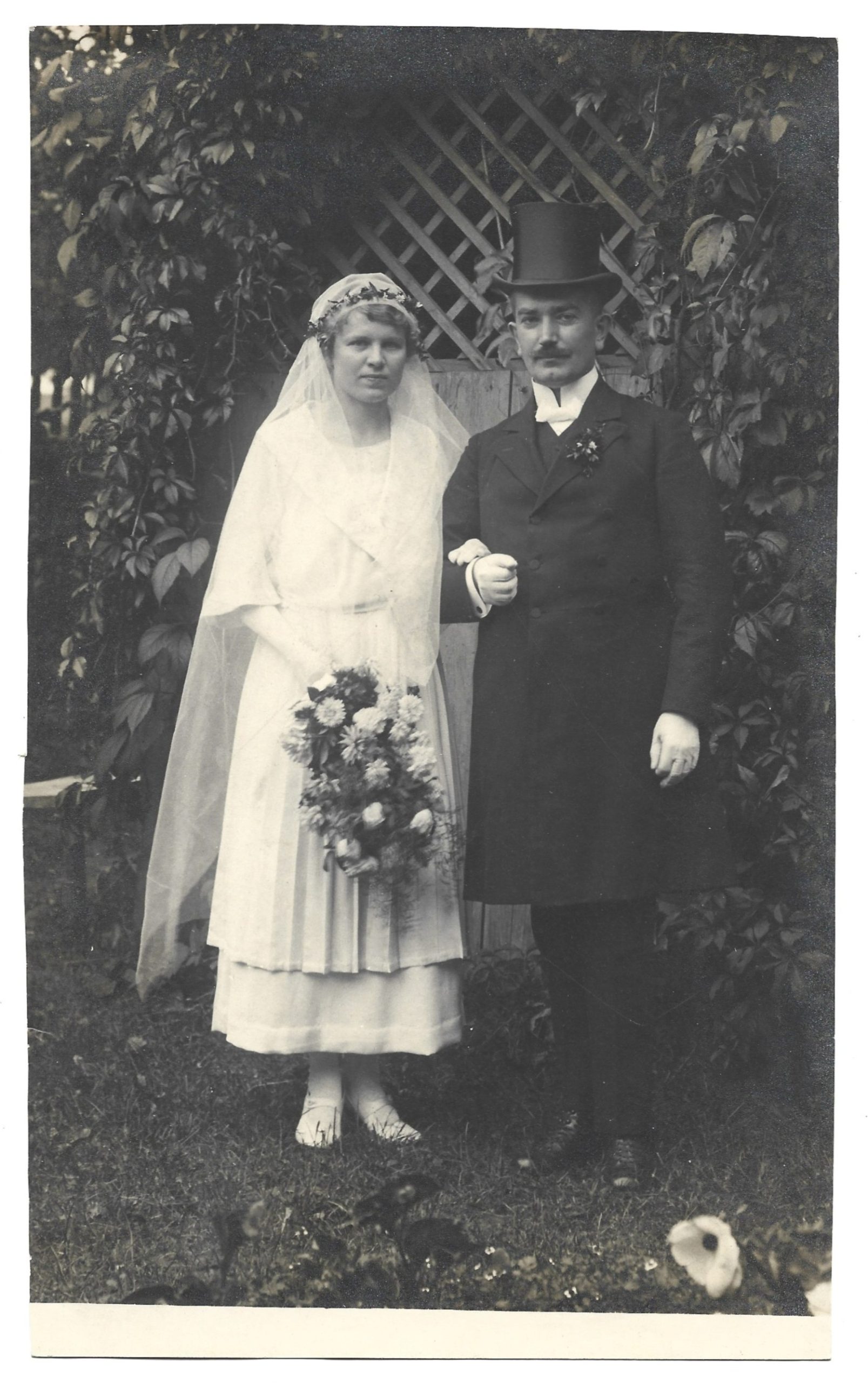 Stare zdjęcie ślubne