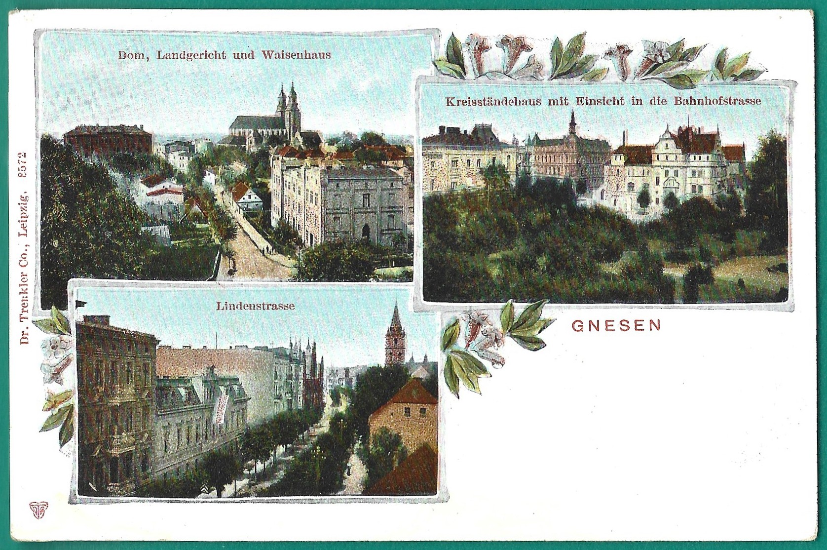 Pocztówka - GNESEN (Gniezno)