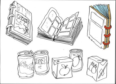 Folia animacyjna celuloidowa ze Studia Filmów Rysunkowych w Bielsku-Białej