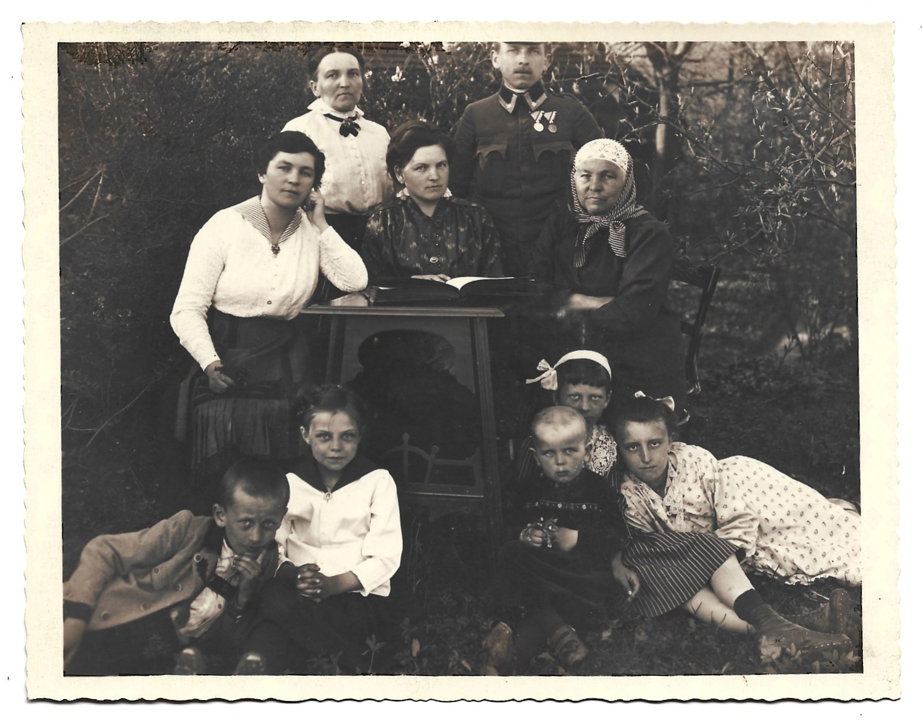 Zdjęcie rodzinne - Cieszyn, II RP