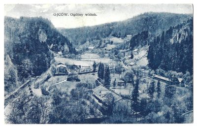 Pocztówka - Ojców. Ogólny widok
