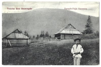 Pocztówka - Tatarów. Góra Baszczynka - Kresy wschodnie
