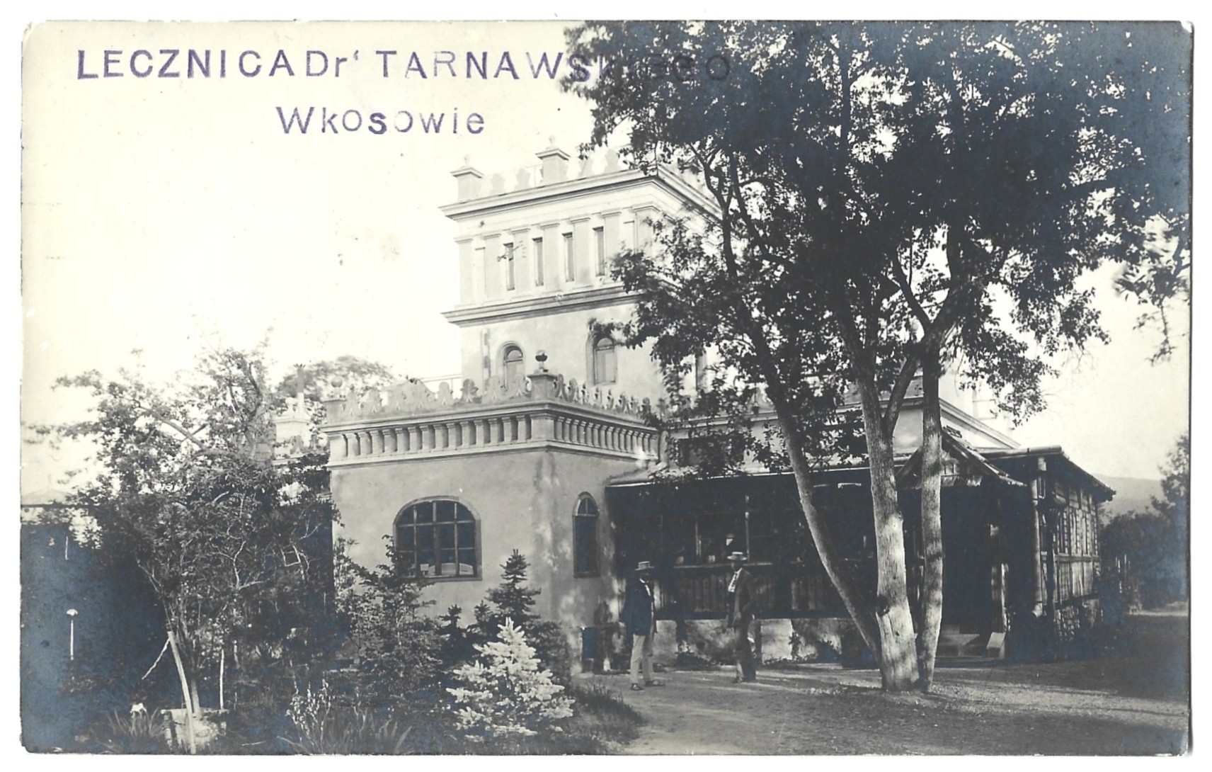 Pocztówka - Lecznica Dr Tarnawskiego w Kosowie - Kresy wschodnie