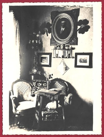 Zdjęcie – wnętrze mieszkania, 1900-1915