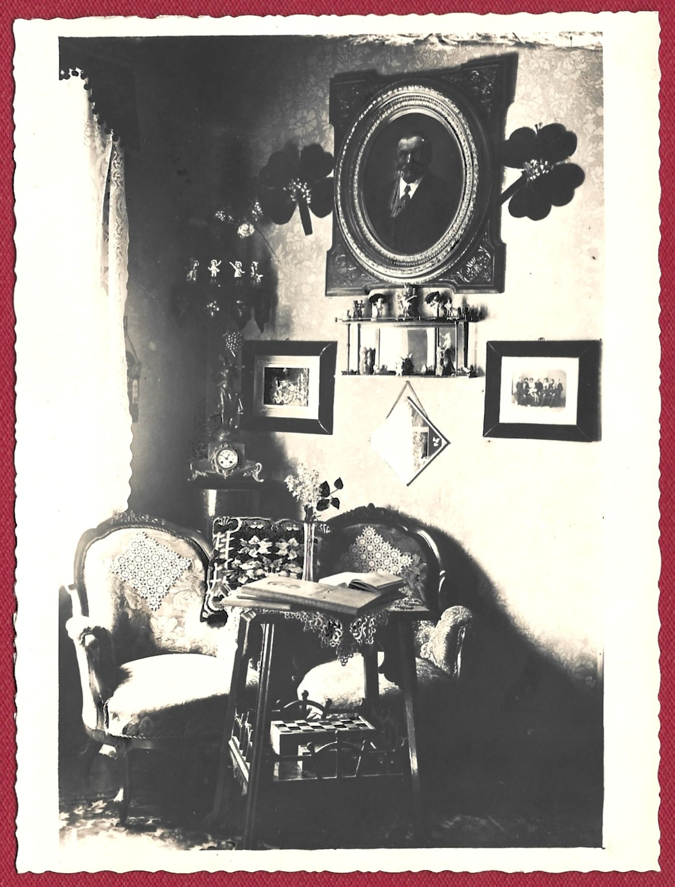 Zdjęcie – wnętrze mieszkania, 1900-1915