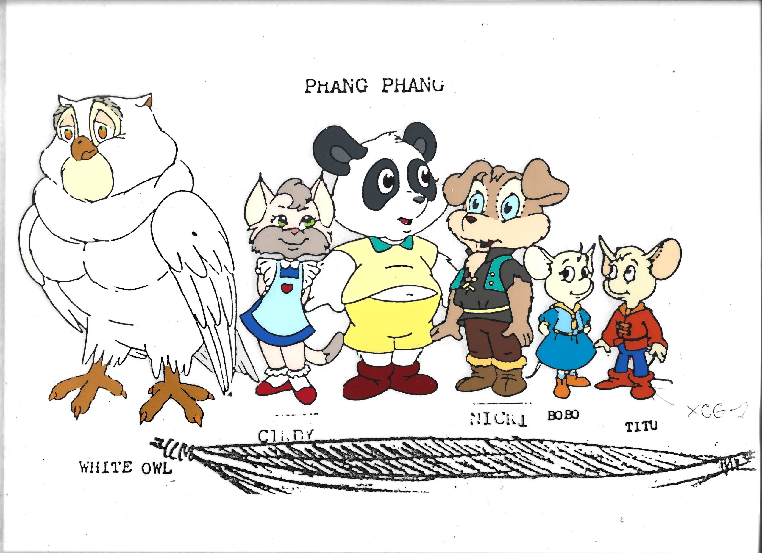 Folia animacyjna z bajki „KHINDA The Golden Princess” – „KHINDA-Złota Księżniczka”