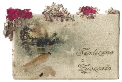 Karta - Serdeczne Życzenia - 1905 r., Łyżbice