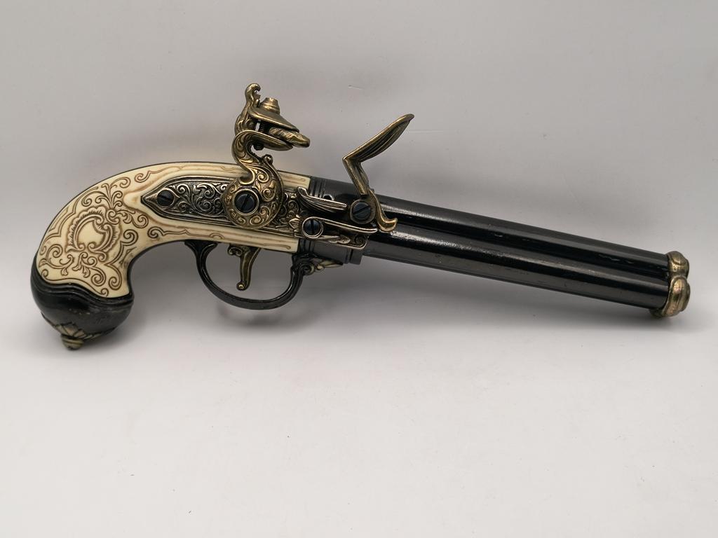 Replika pistoletu skałkowego