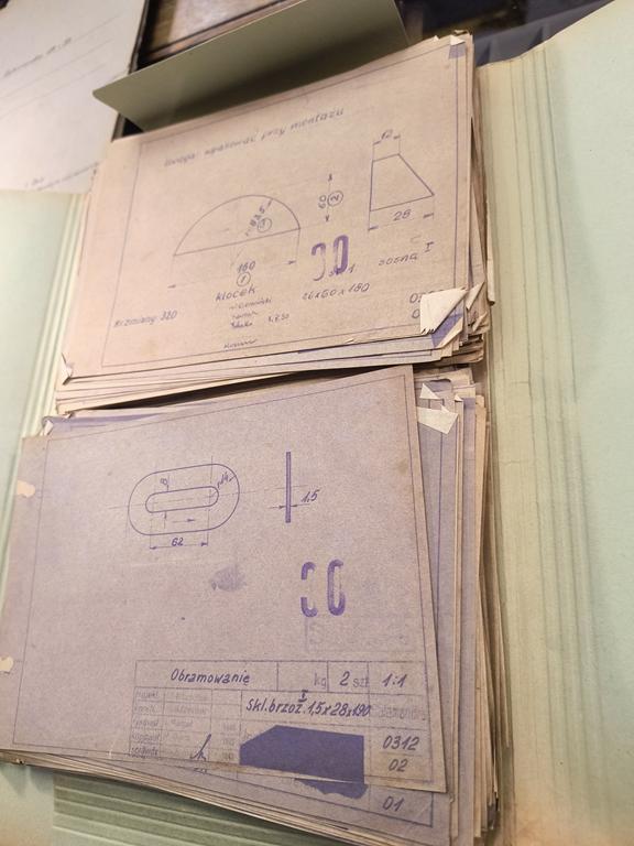 Oryginalne plany konstrukcyjne - szybowiec Salamandra 49 i 53