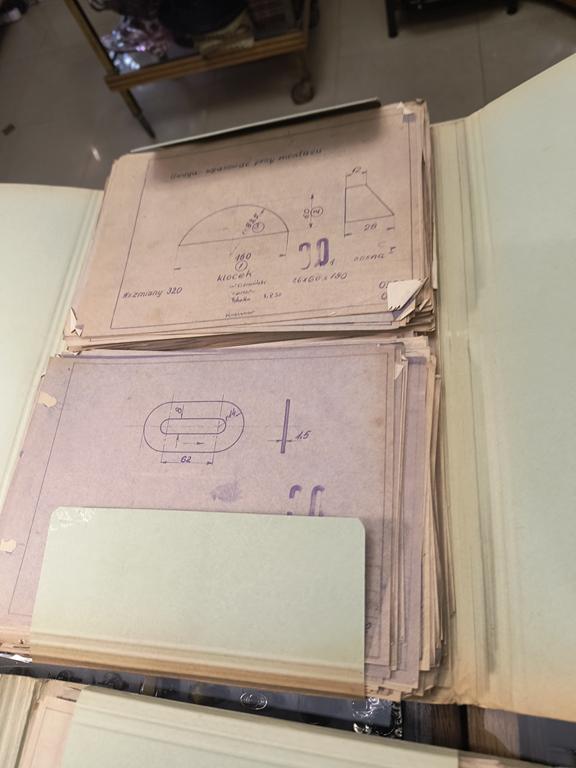 Oryginalne plany konstrukcyjne - szybowiec Salamandra 49 i 53