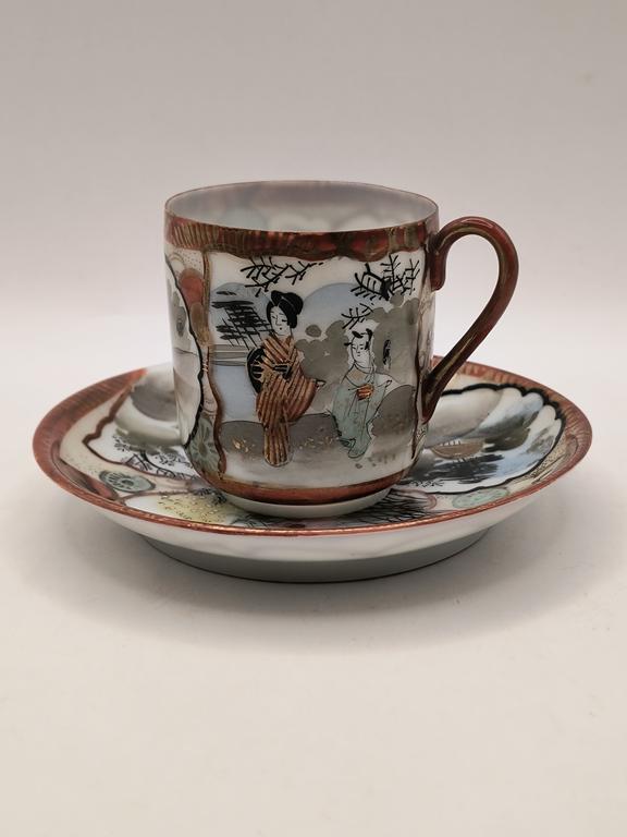 Filiżanka porcelanowa - Kutani, Japonia