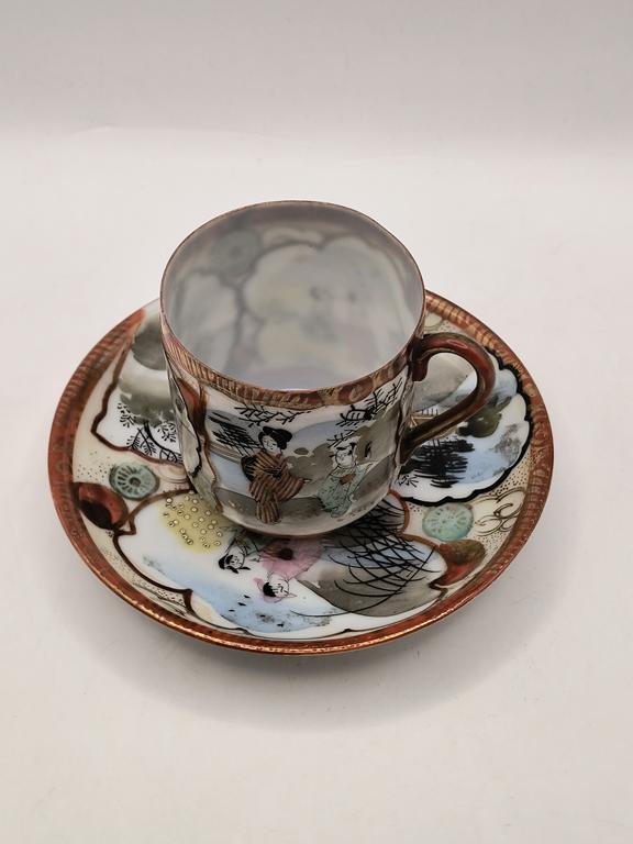 Filiżanka porcelanowa - Kutani, Japonia