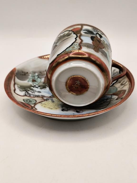 Filiżanka porcelanowa - Kutani, Japonia