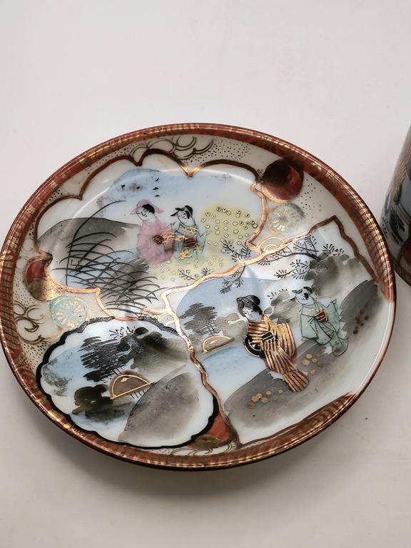 Filiżanka porcelanowa - Kutani, Japonia