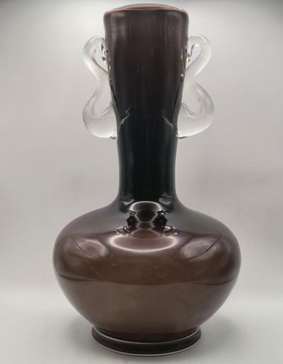 Wazon szklany z Huty Tarnowiec, proj. Jerzy Słuczan-Orkusz