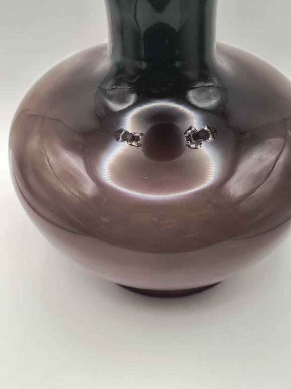 Wazon szklany z Huty Tarnowiec, proj. Jerzy Słuczan-Orkusz