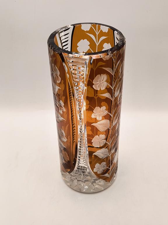 Wazon kryształowy - Huta Szkła Julia