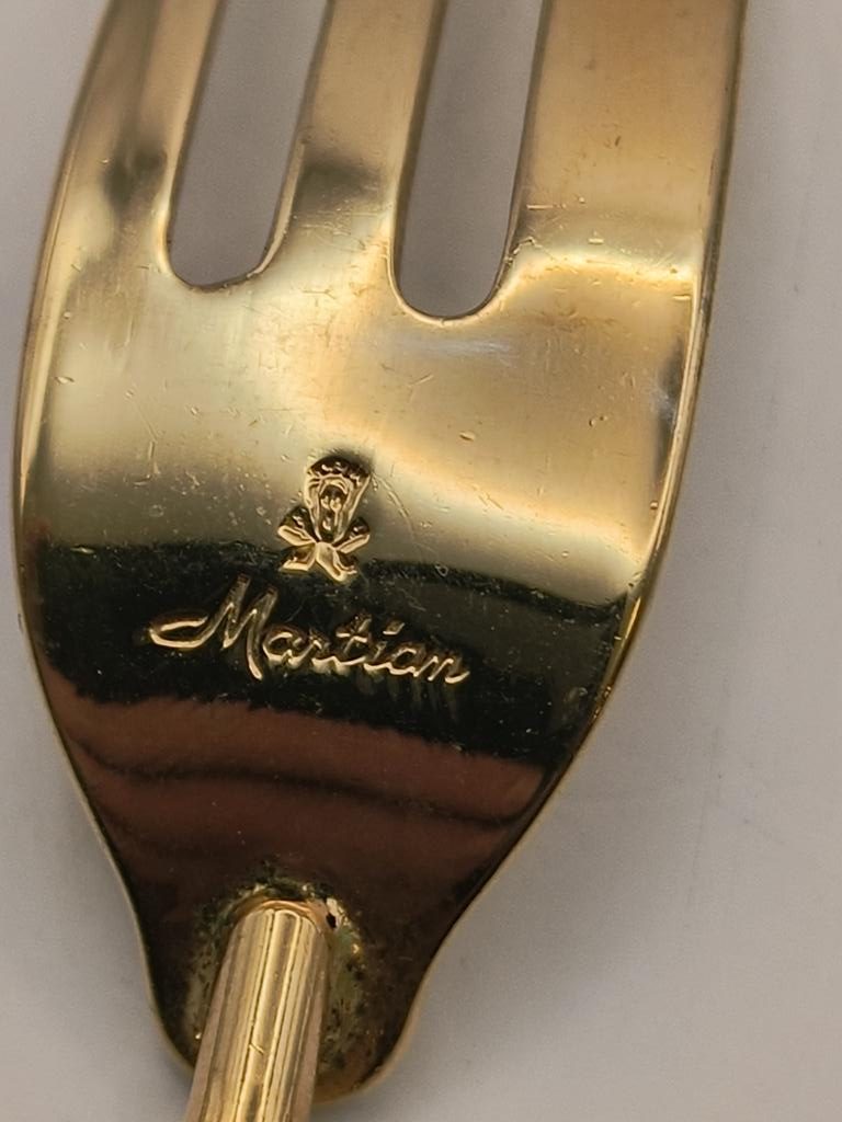 Zestaw - widelczyki i łyżeczki deserowe - MARTIAN, Japonia