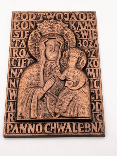 Plakietka MATKA BOSKA CZĘSTOCHOWSKA