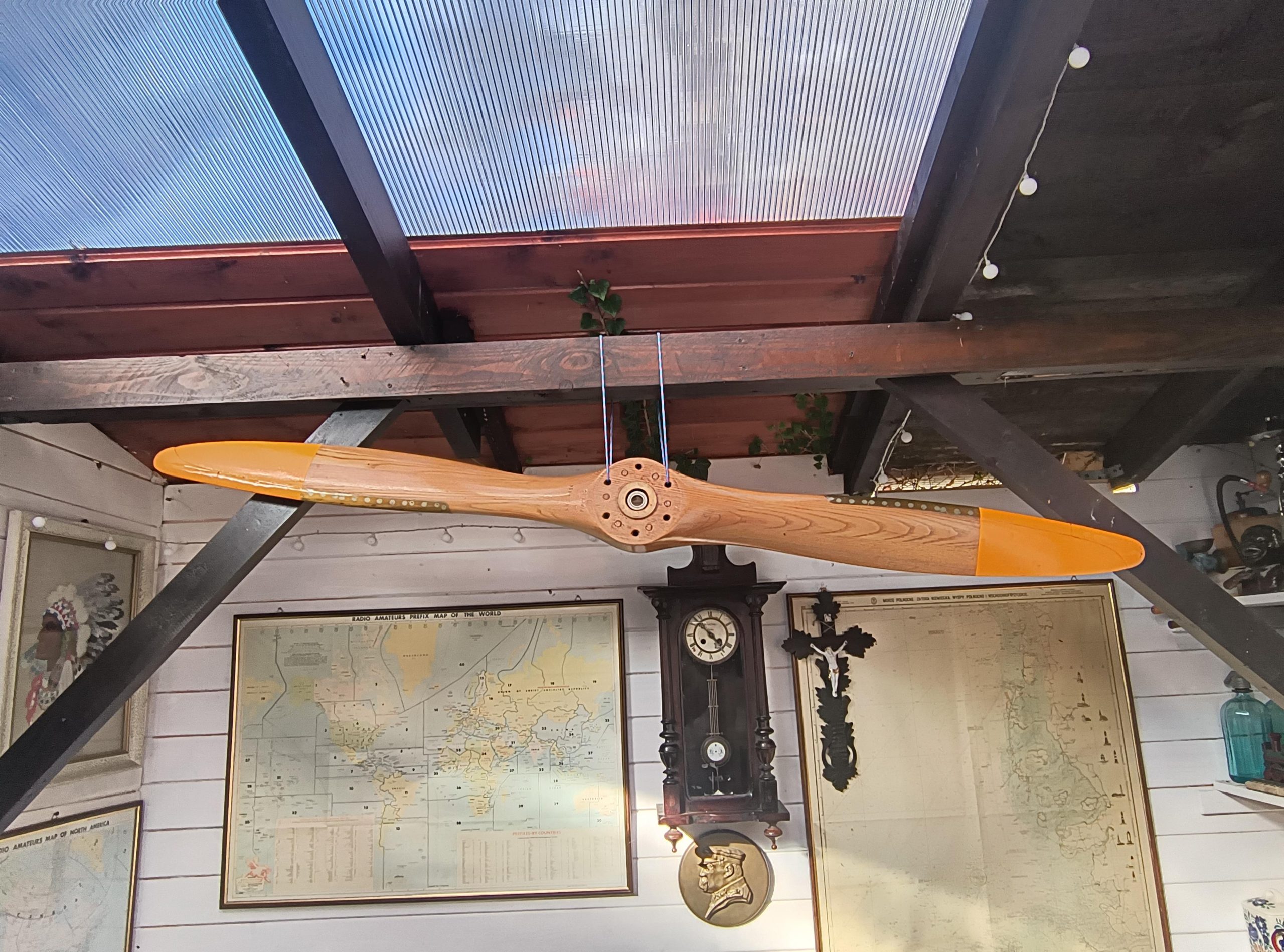 Oryginalne śmigło samolotu PIPER L4