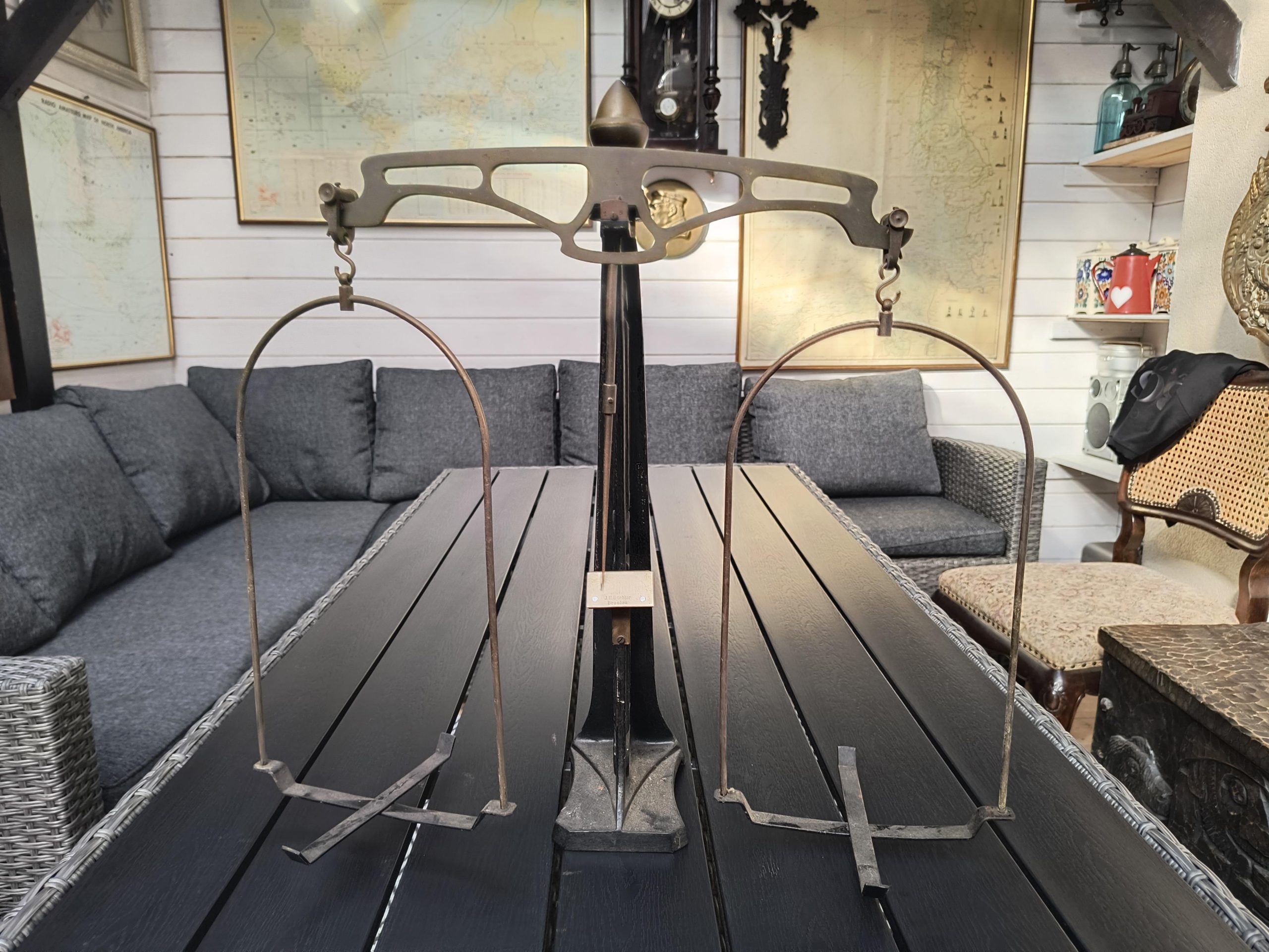 Stara waga - J. H. Buchler, Breslau (Wrocław)