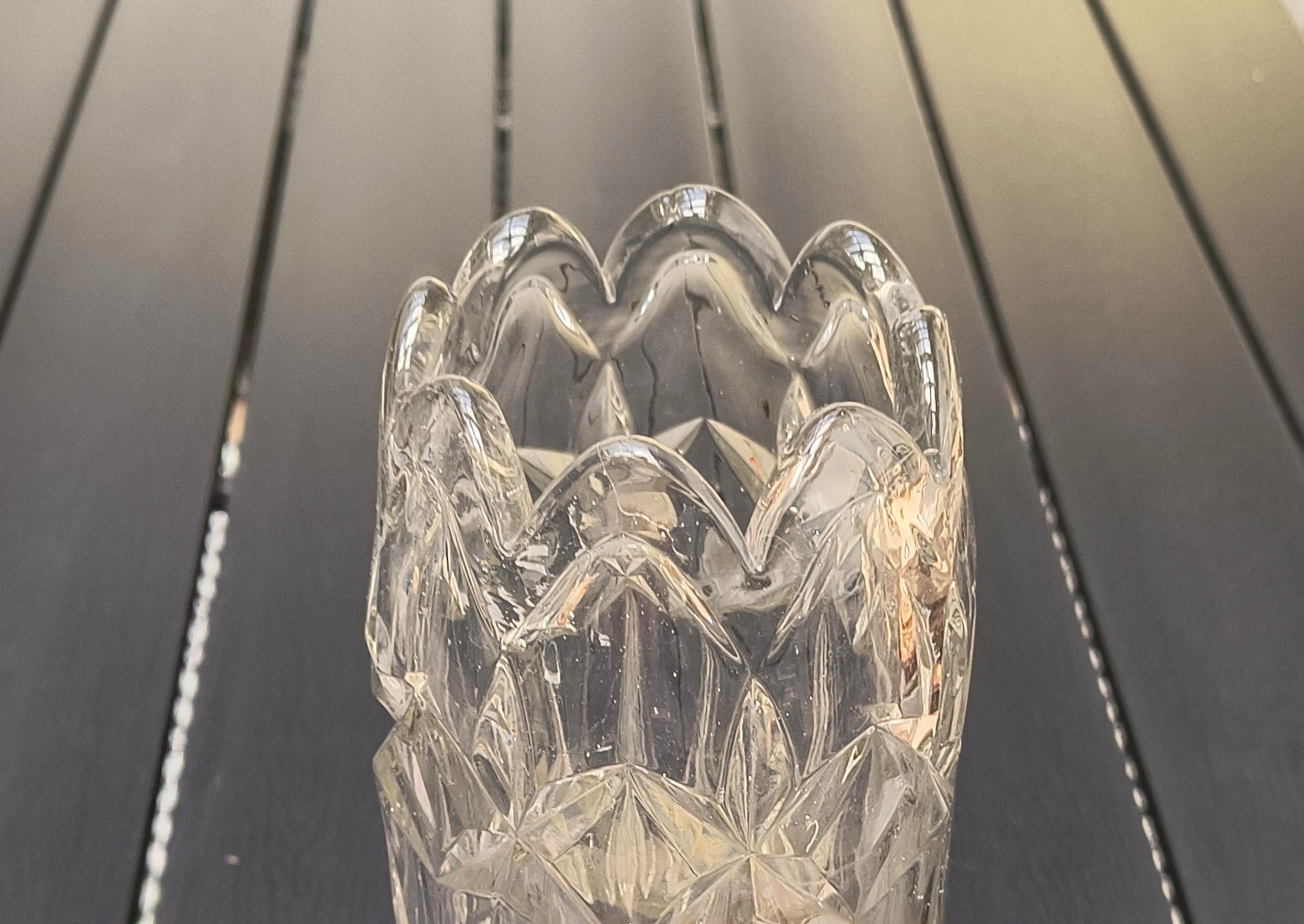 Wazon szklany - Huta Szkła Hortensja