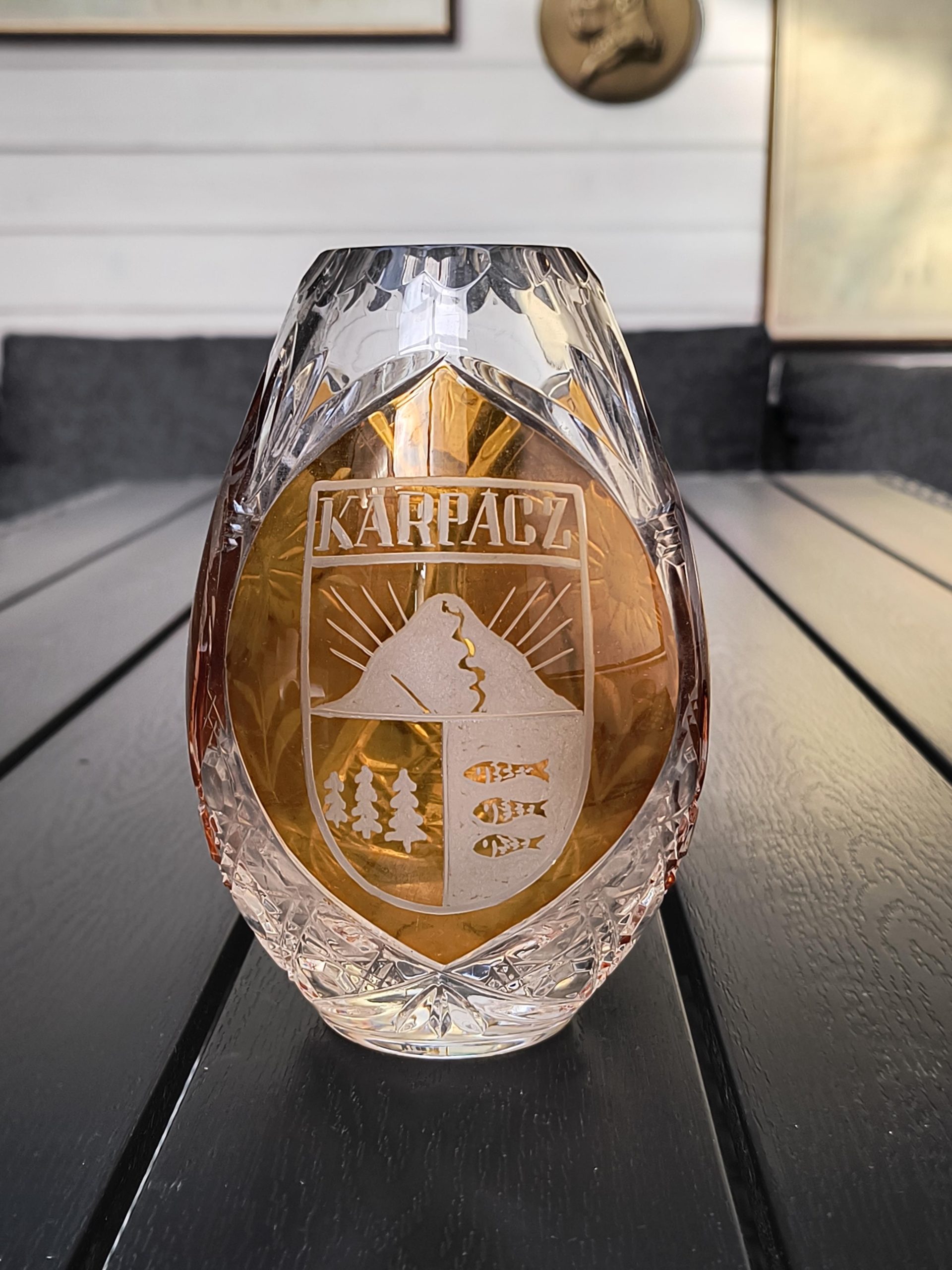 Wazon kryształowy KARPACZ - Huta Julia