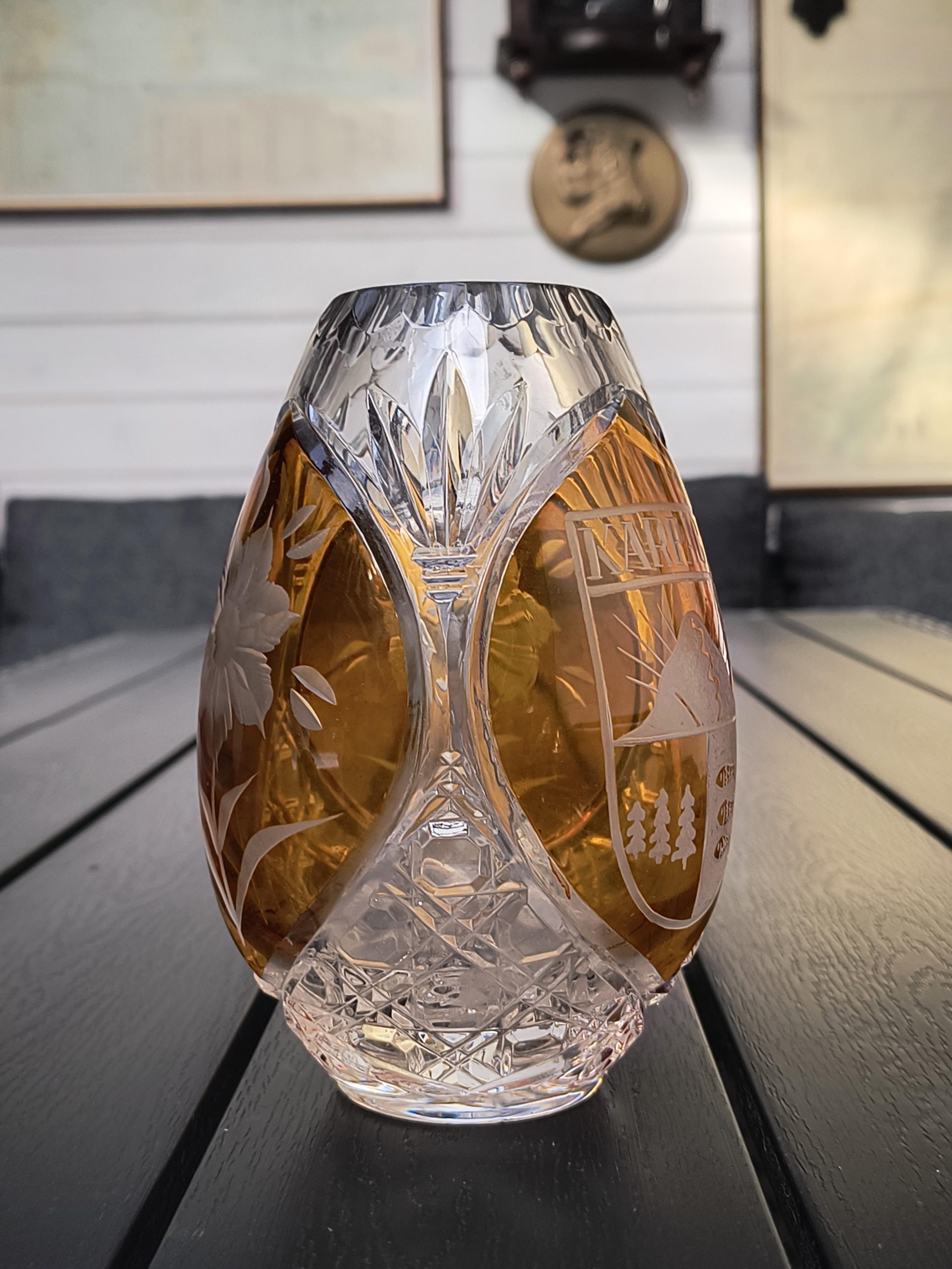 Wazon kryształowy KARPACZ - Huta Julia