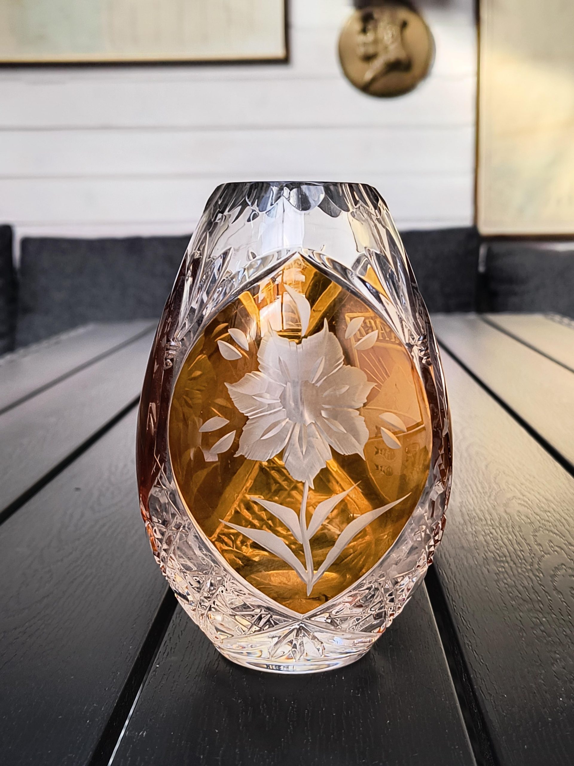 Wazon kryształowy KARPACZ - Huta Julia